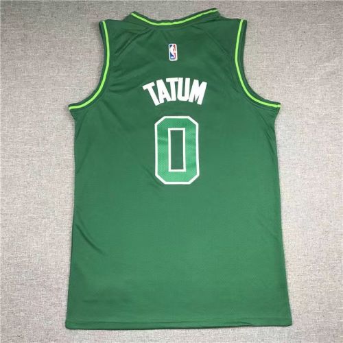 Boston Celtics  jason tatum basketball jersey green
