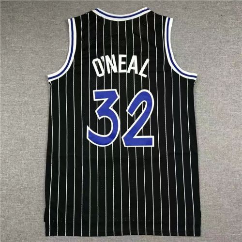 Orlando Magic shaquille oneal basketball jersey black