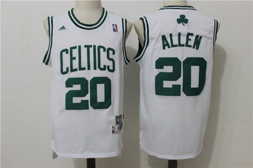Boston Celtics ray allen basketball jersey white