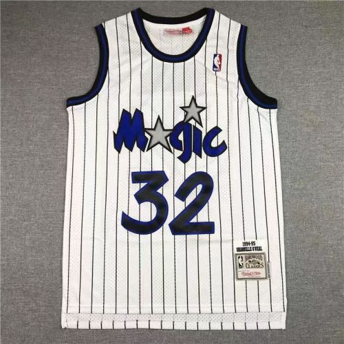 Orlando Magic shaquille oneal basketball jersey white