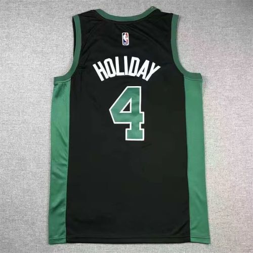 Boston Celtics Jrue Holiday basketball jersey black