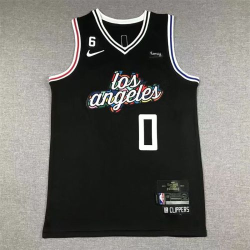 Los Angeles Clippers Russell Westbrook basketball jersey black
