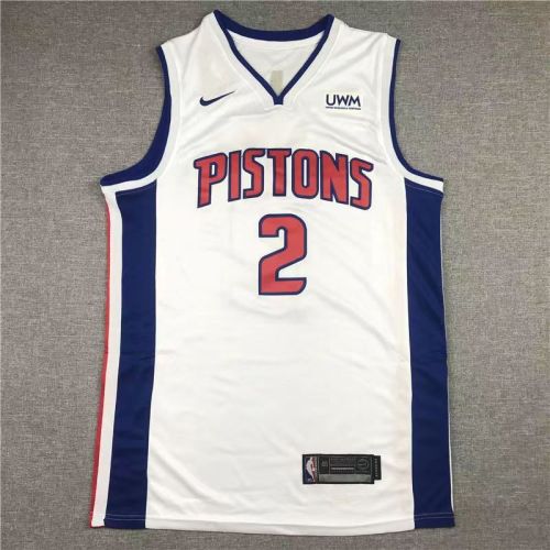 Detroit Pistons Cade Cunningham basketball jersey White