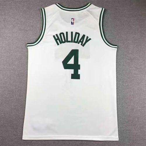 Boston Celtics Jrue Holiday basketball jersey white