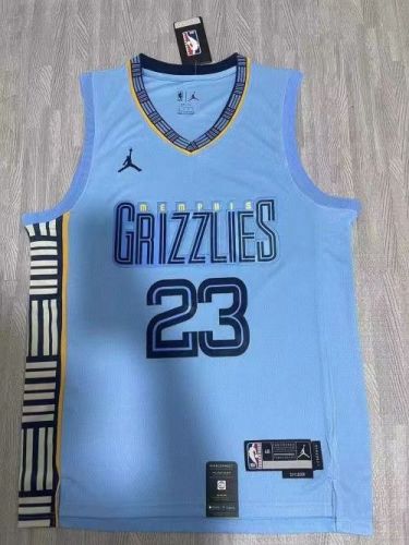 Memphis Grizzlies derrick rose basketball jersey blue