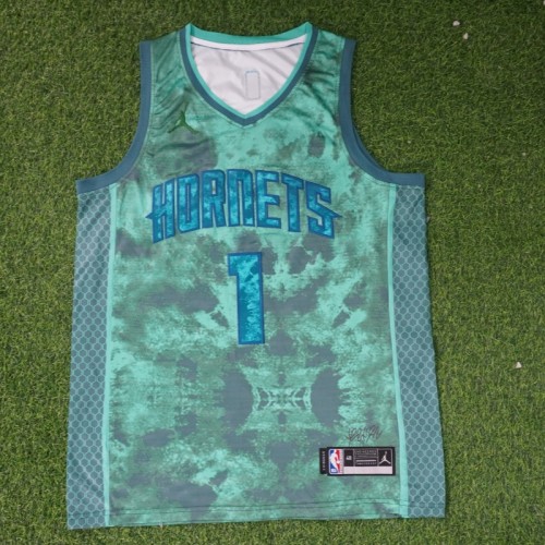Charlotte Hornets LaMelo Ball basketball jersey
