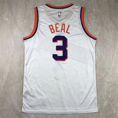 Bradley Beal #3Phoenix Suns basketball jersey white