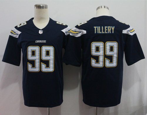 San Diego Chargers Jerry Tillery football JERSEY