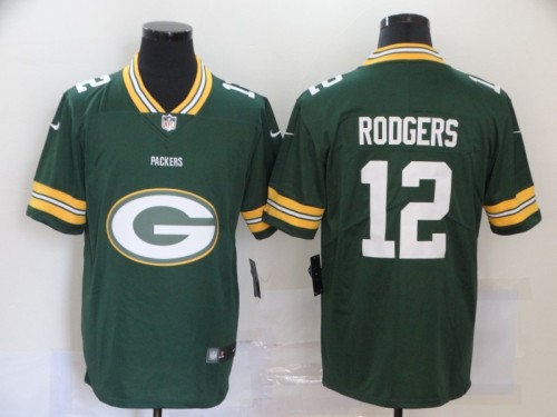 Green Bay Packers Aaron Rodgers football JERSEY