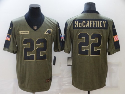 Carolina Panthers Christian McCaffrey football JERSEY