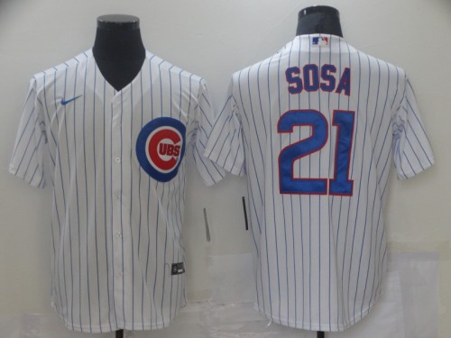 Chicago Cubs Sammy Sosa Baseball JERSEY white