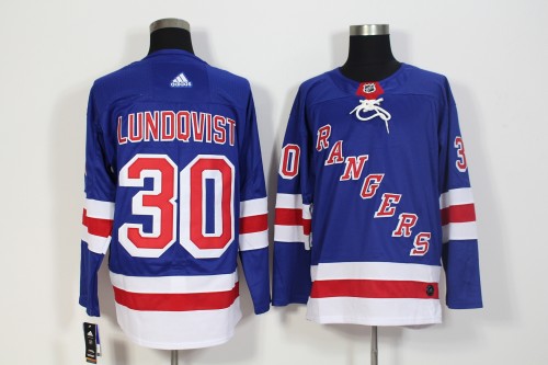 New York Rangers Henrik Lundqvist Hockey  JERSEY