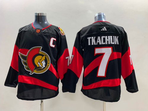 Ottawa Senators Brady Tkachuk Hockey  JERSEY
