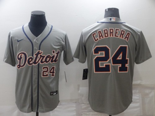 Miguel Cabrera  Detroit Tigers Baseball JERSEY gray