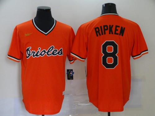 Cal Ripken Jr. Baltimore Orioles Baseball JERSEY orange