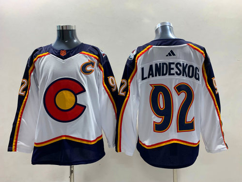 Colorado Avalanche Gabriel Landeskog Hockey  JERSEY
