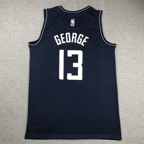 Los Angeles Clippers paul george basketball jersey Navy