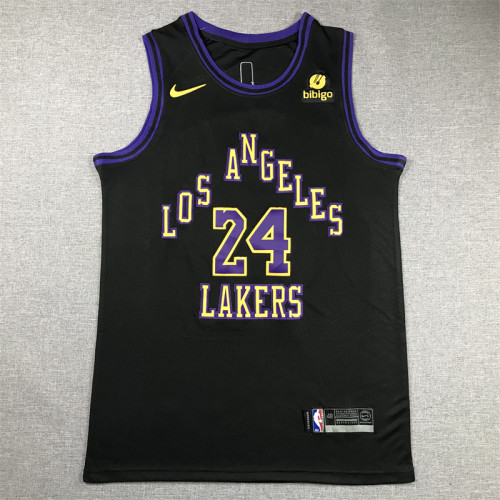 Los Angeles Lakers Kobe Bryant basketball jersey black