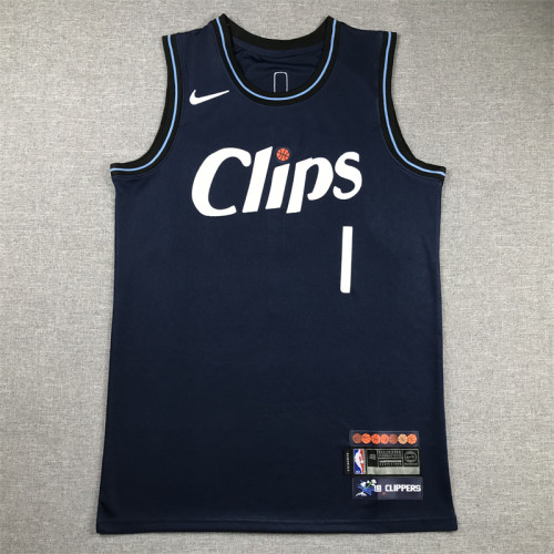 Los Angeles Clippers James Harden basketball jersey Navy