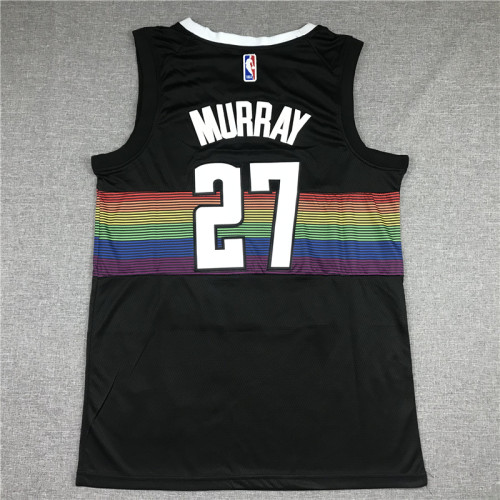 Denver Nuggets Jamal Murray basketball jersey Black