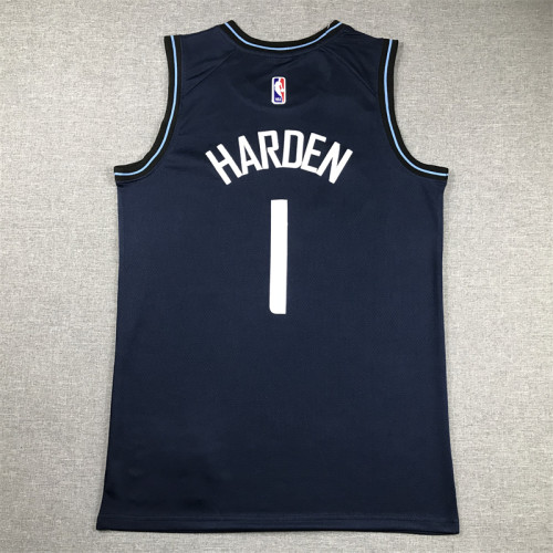 Los Angeles Clippers James Harden basketball jersey Navy