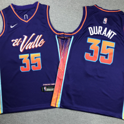 Youth Size Kevin Durant Phoenix Suns Jersey Name Number All Stitched Puprle
