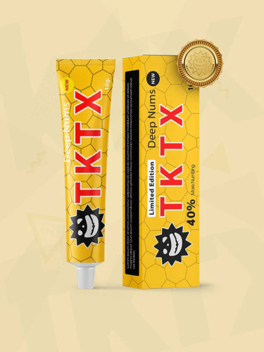 Yellow 40% TKTX Numbing Cream