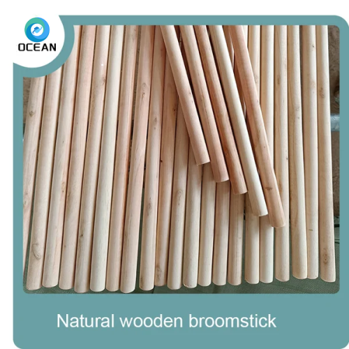 Factory Whosesale Broom Handle Making Mop Stick Processing Rod Rounding Polishing Wood Stick