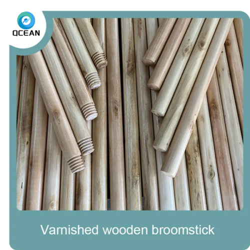 Home Household Eucalyptus Wood Painted Wooden Sticks For Cleaning Tools Accessories
