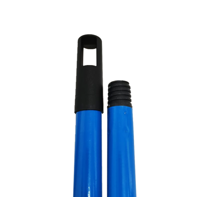 High Quality Home Iron Stainless Steel Metal Broom With Metal Colored Pvc Pipe Iron Metal Broom handle household items vassoura