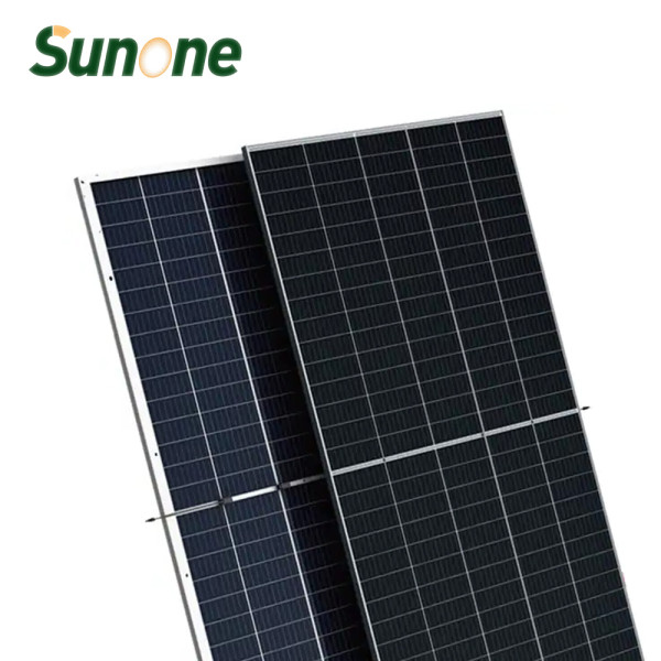 560-580W bifacial dual glass monocrystalline module solar panel