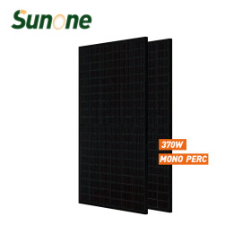 365-390W Shingled Solar Panel Full Black  Solar Panel Mono Mbb Half Cell Module