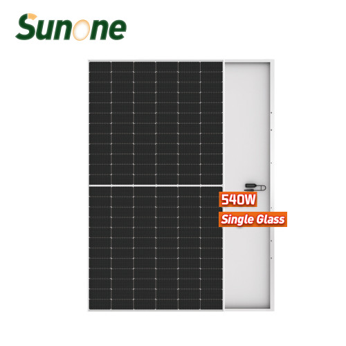 540-560W Mono P-Type single glass single-sided Cells solar panel