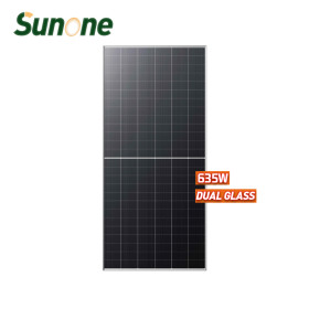 615-635W Mono N-Type  Double-Sided Glass Duplex Cells Solar Panel
