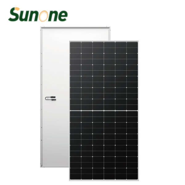 565-585W efficient single-sided Cells are easy to clean Solar Panel