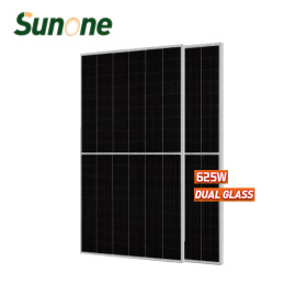 600-625W Mono N-Type  Double-Sided Glass Duplex Cells Solar Panel