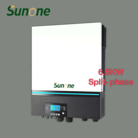 6500w 390v PV mppsolar pure sine wave inverter 120v 48v UL1741 WiFi Dual 120A MPPT solar charger Split phase capable