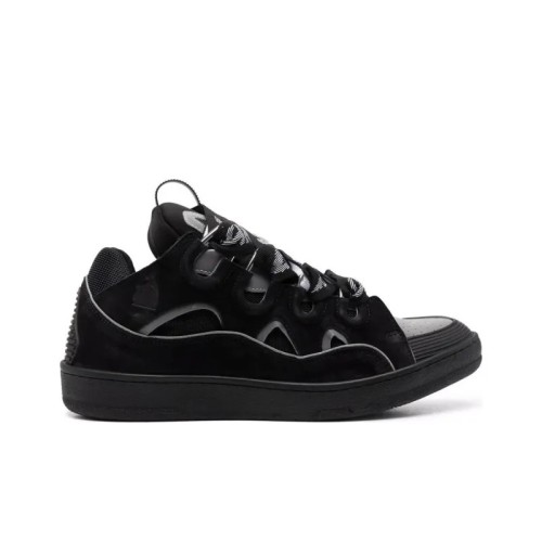 Lanvin Curb Sneaker Black Grey