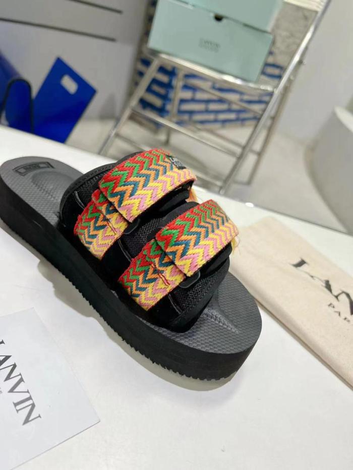 Suicoke Moto Lanvin VabLVN Black