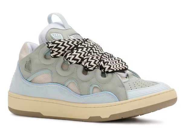 Lanvin Leather Curb Light Blue Gum