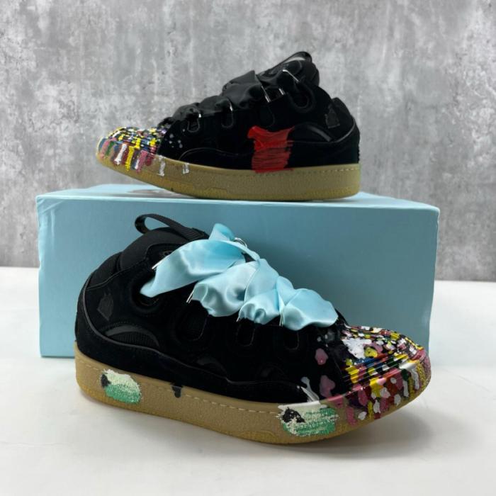 Lanvin Leather Curb Gallery Dept. Black Multi