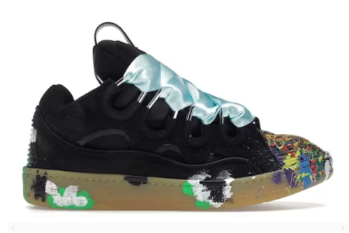 Lanvin Leather Curb Gallery Dept. Black Multi