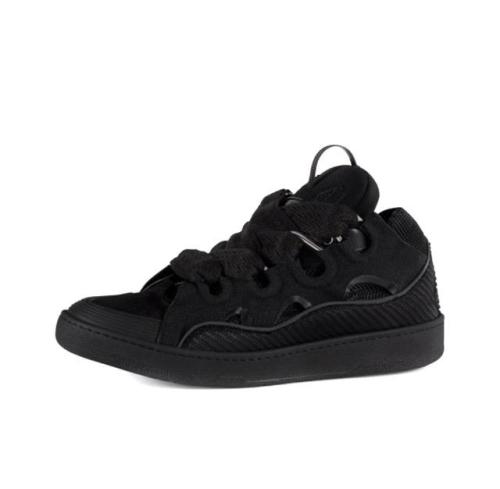 Lanvin Curb Sneakers Black Grey