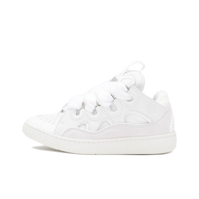 Lanvin Curb Sneaker White