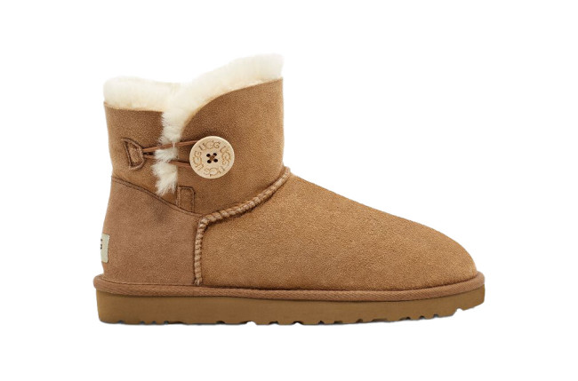 UGG Mini Bailey Button II Chestnut (Women's)