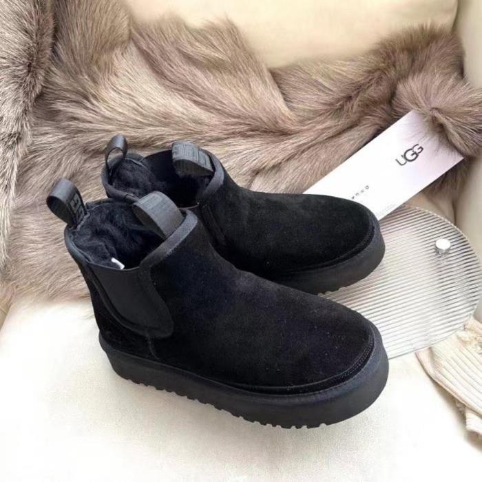 UGG Neumel Platform Chelsea Boot Black (Women's)