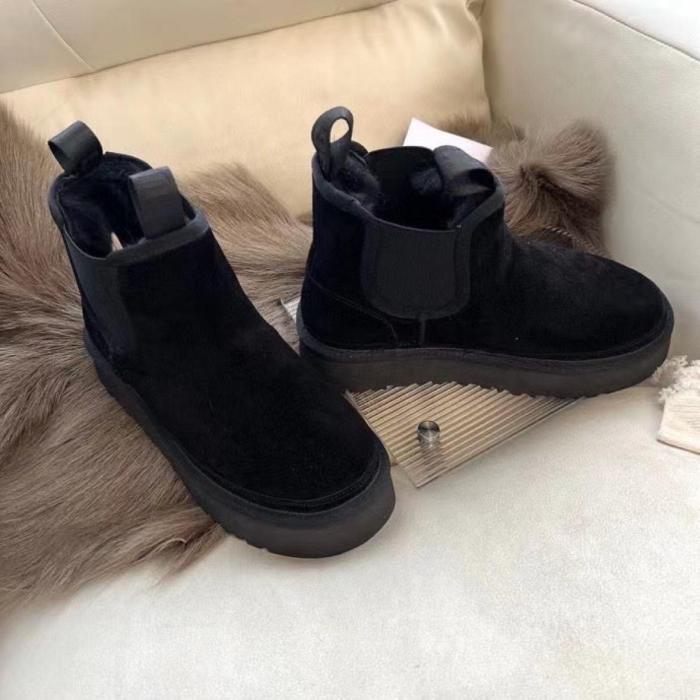 UGG Neumel Platform Chelsea Boot Black (Women's)