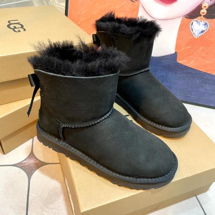 UGG Mini Bailey Bow II Black (Women's)