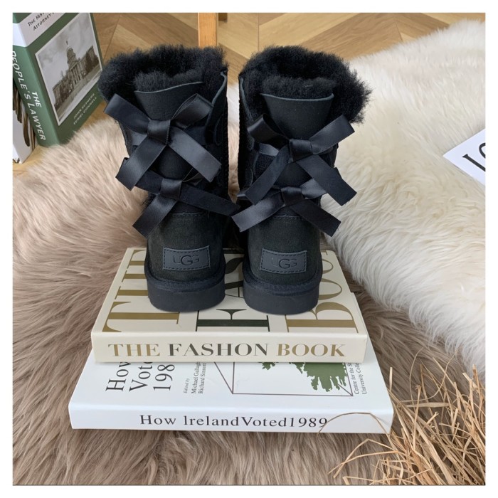 UGG Mini Bailey Bow II Black (Women's)