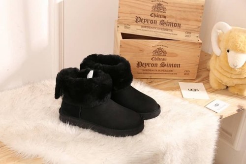 UGG Bailey Bow II Boot Black (Women's)